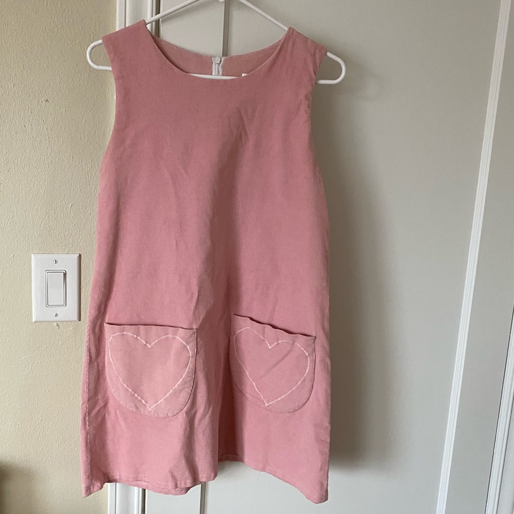 Vintage Babydoll Corduroy Dress